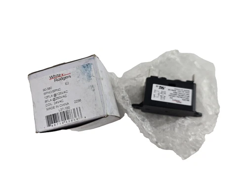 WHITE RODGERS 90-380 Fan Relay-Type 184 24V Coil SPNO/SPNC