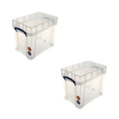 REALLY USEFUL BOX Really Useful Storage Box 19XL Litre Pack of 2