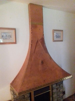 Copper Fireplace Hood Ebay