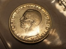 MONETE ANTICHE - LIRE 5 , ANNO