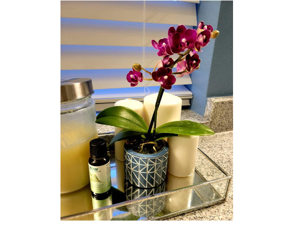 Jewelry Display Tray, Silver Mirror Tray 10.2"x 5.5" Cq Acrylic Brand