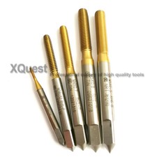 HSSE Tin Fluteless Machine Tap M1M1.2M1.4M1.6M1.8 Thread Forming Tap M2M3M4M5M6