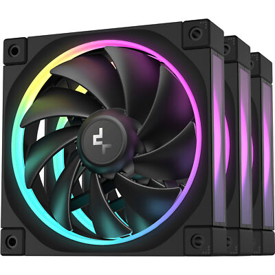 DeepCool FL12, Gehäuselüfter, schwarz