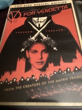 V For Vendetta DVD, 2006, 2-Disc Set, Limited Edition 