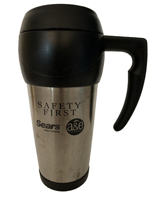 Thermos Thermocafe 16oz Travel Mug Safety First Sears A & E Advertising Promo
