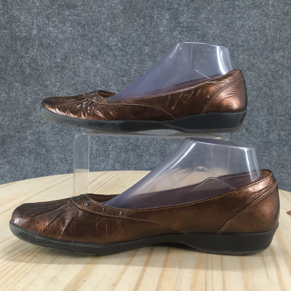 LifeStride 鞋女式 10 M 一脚蹬青铜人造皮革休闲舒适低帮 — 第 2/4 张图片