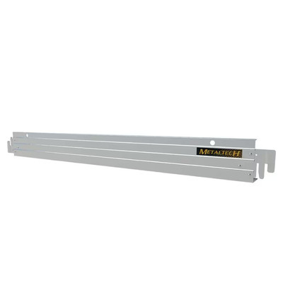 MetalTech 85.95 x 3.25 x 5.98 in. Assembled Galvanized Steel Scaffold Toeboard