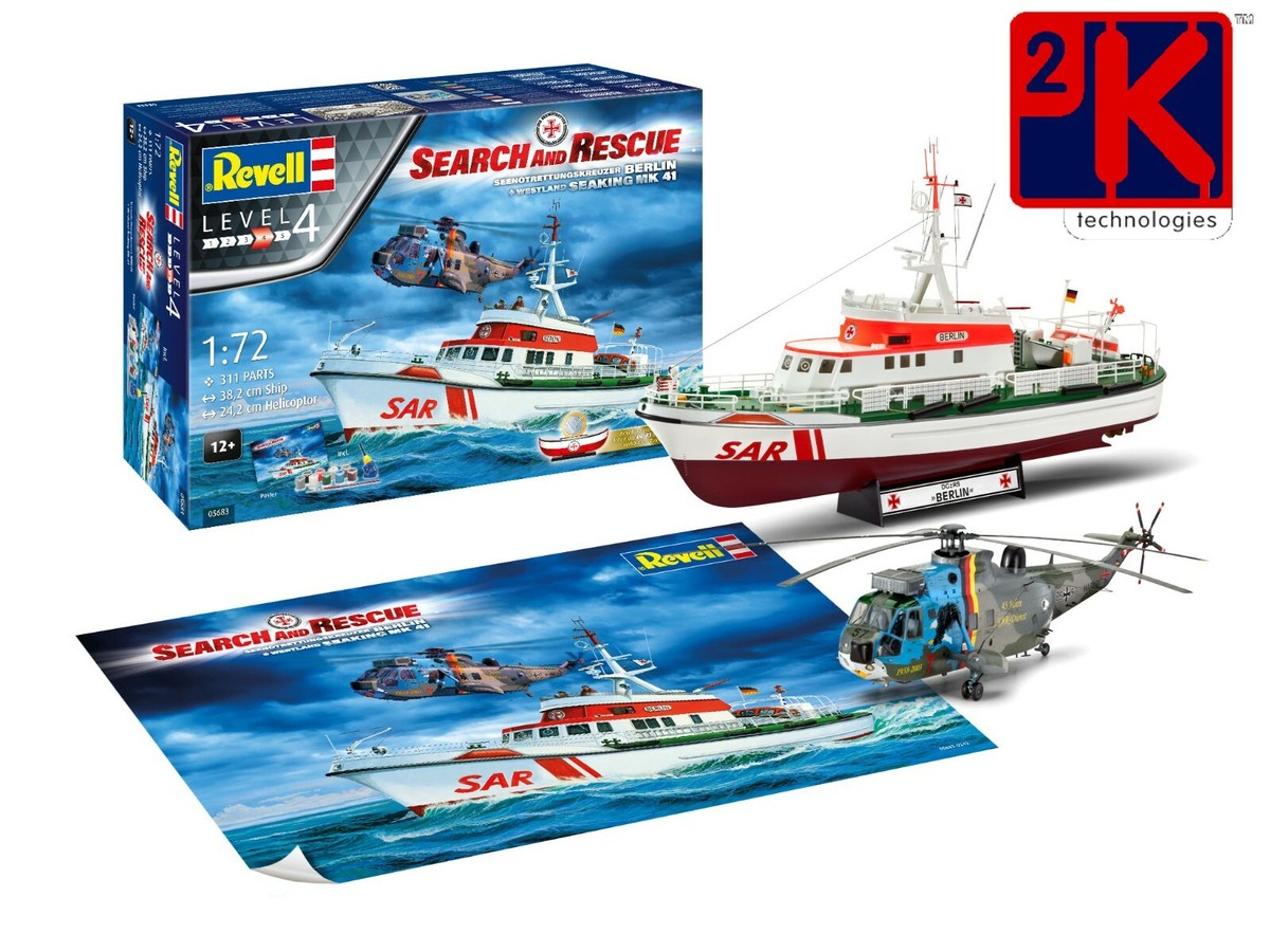 1/72 Revell レベル　救助艇BERLIN 1/72 Revell レベル 救助艇BERLIN - メルカリ