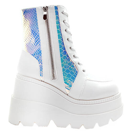 CAPE ROBBIN Liquid Love Platform Boots 