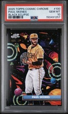 2025 Topps Cosmic Chrome - Paul Skenes #100 Black Eclipse Refractor /10