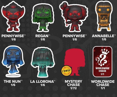 Funko Pop Mystery Horror Variations Listing You Choose Warner Bros Movies