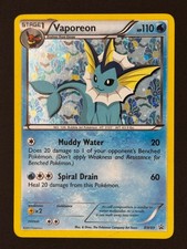 Pokemon TCG: Vaporeon - Holo Promo BW89 - Black & White Promo MP+/LP- on eBay