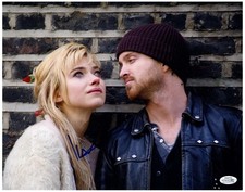 Need For Speed Imogen Poots Signed Autographed 11x14 Photo with Aaron Paul ACOA