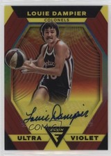 2022 Panini Flux Ultraviolet Signatures Red Prizm /49 Louie Dampier Auto HOF s5j