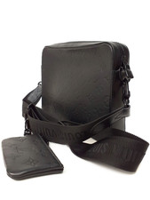 Borsa a tracolla Louis Vuitton M69827 Monogram Shadow Duo Messenger autentica