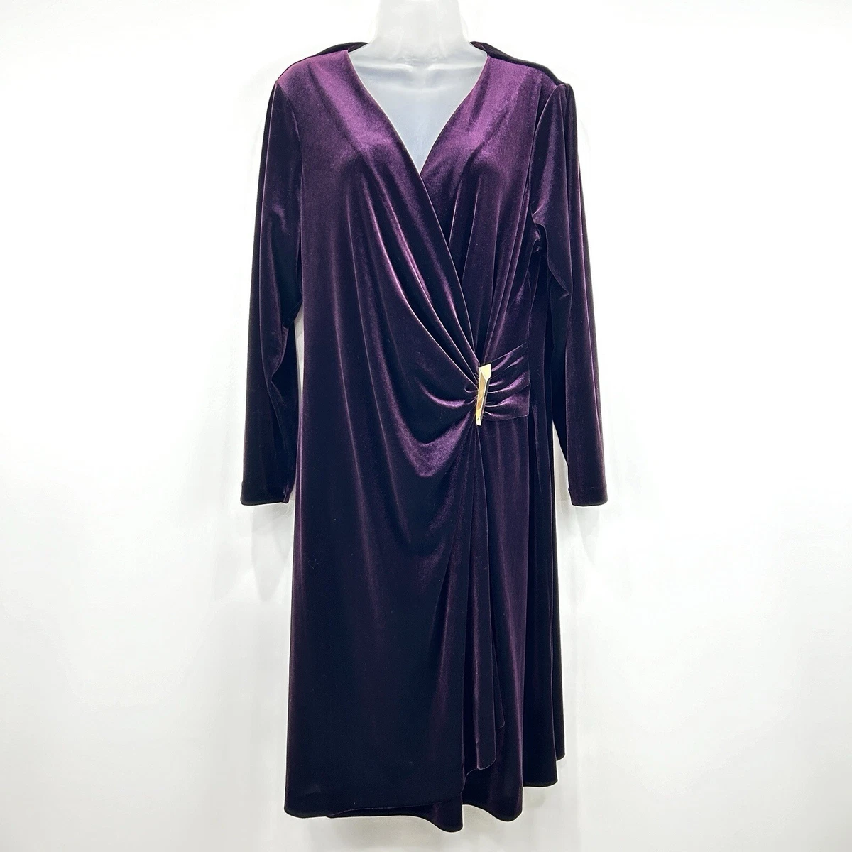 Calvin Klein Purple Velvet Dresses for Women for sale | eBay