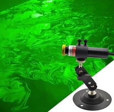 Holiday/Party Green Laser, Focusable Class IIIr 12V w/ Adapter & Mount - Tested