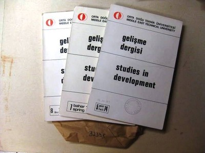 gelisme dergisi. studies in development. - aus: orta dogu teknik üniversitesi. m