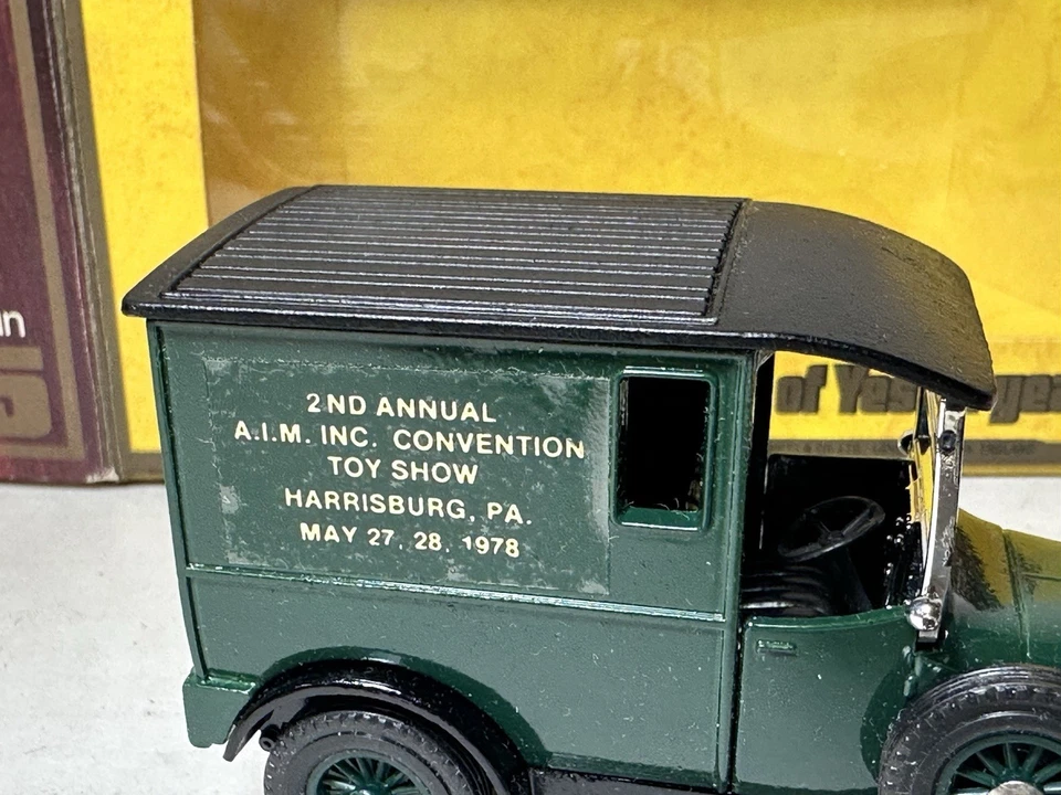 Matchbox 2nd Annual A.I.M. Toy Show 1978 1927 Talbot Model Of Yesteryear 1:47 - Image 2 of 4