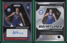 2023-24 Panini Prizm Rookie Signatures Auto #2 Filip Petrusev Philadelphia 76ers