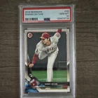 Bowman 2018 Shohei Ohtani #49 Rookie Base PSA 10 Los Angeles Angels