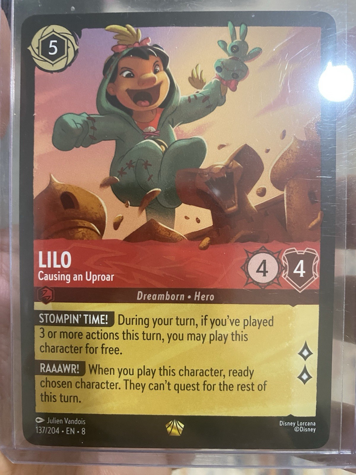 Lilo - Causing an Uproar 137/204 Reign of Jafar Regular