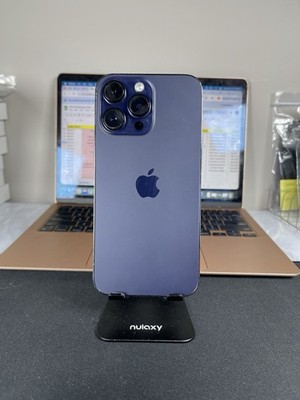 Apple iPhone 14 Pro Max 128GB Deep Purple Unlocked   Very Good Condition