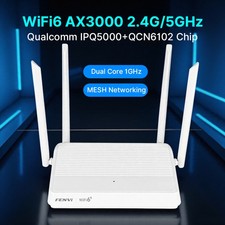 WiFi 6 AX3000 Range Extender, Wireless Repeater Router, Signal Amplifier Booster
