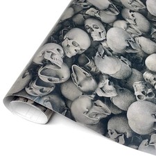 Skull Camo Car Wrap Vinyl Motorcycle Auto Sticker