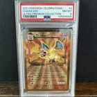 2021 Pokemon Celebrations UPC Charizard #4 Metal PSA 8