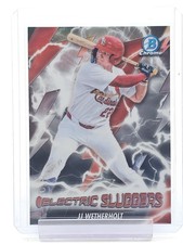 JJ WETHERHOLT 2026 BOWMAN CHROME ELECTRIC SLUGGERS #ES-12 CARDINALS Q4856