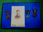 Rare  1892 Group of 3 Dept of PA,  Sons of Veterans Medals Plus  Cabinet  Card