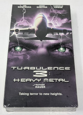 Turbulence 3 Heavy Metal VHS Horror Satanic Death Metal Slade Craven NEW SEALED