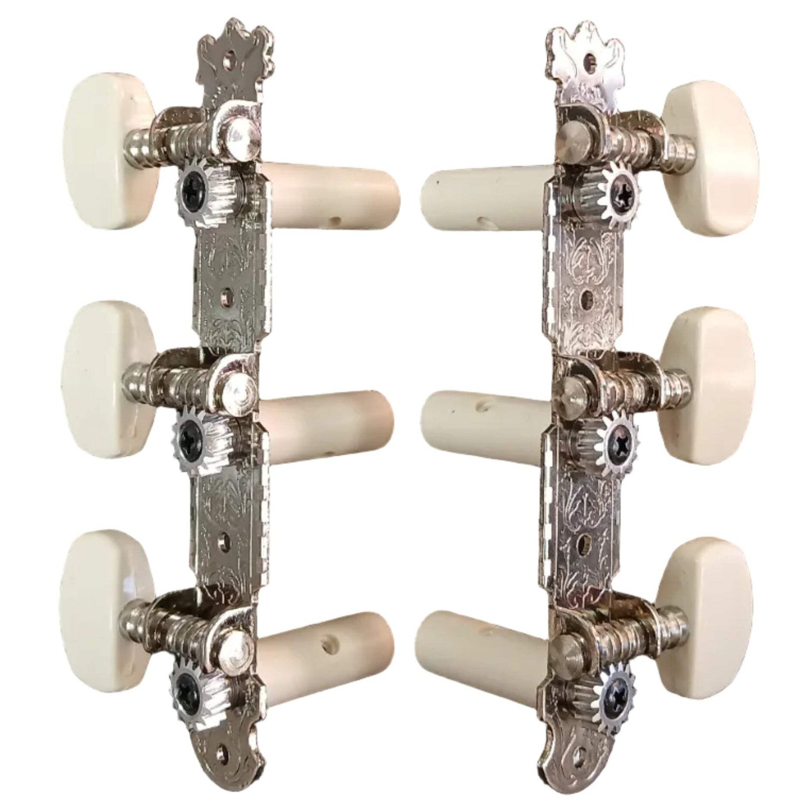TGI Classical Guitar Machine Tuning Head Set 3 In A Line