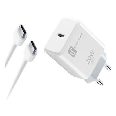 Cellular Line Charger Kit ACHIPHKITC2CPD20WW USB C 20W