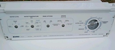 Kenmore 80 Series 8526038 washer back control panel replacement part good shape