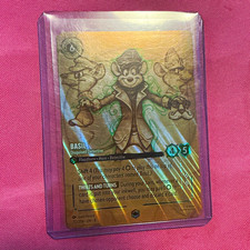 Disney Lorcana TCG Basil - Disguised Detective Enchanted Foil 212/204