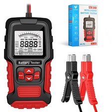 12V/24V Car Battery Tester, Automotive Battery Load Tester, 3Ah-200Ah Digital...