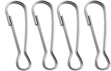 Lanyard Clips, Lanyard Hooks 100Pcs,1.26 in Premium Clasps Hooks Closures Snap H
