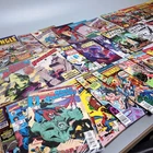 Marvel Comics Lot Vintage Spider-Man+Hulk+Avengers+Cap+Daredevil+Invaders