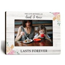 Aunt and Niece 4x6 Picture Frame, Auntie Aunt Picture Frame from aunt and niece