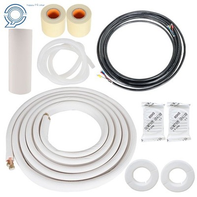New 3/8In-5/8In Dia. Install Kit For Mini Split Heat Pump Systems 25 Feet Pipe