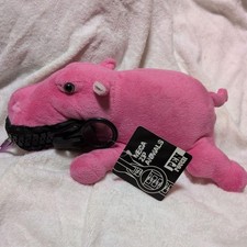 Mega Zip Animal Pen Pouch - Hippo