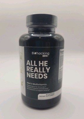 Biohacking Bro - All He Really Needs - 60 Capsules Mens Multi