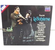 Giacomo Puccini  La Boheme Box Set 2 Disc Book 1987 Decca CD