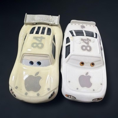 Disney Pixar ミニカー 84 アップルロゴ付き Disney Pixar Cars 84 Apple Logo | eBay