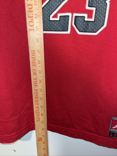 Jordan 23 Chicago Red Jungen T-Shirt. Größe L genäht beschriftet - Bild 6 von 9