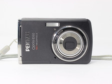 Pentax Optio E60 Black Digital Camera w/ 32Gb SD Card  Case Digicam 2008