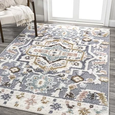 JONATHAN Y Lighting SNT109-3 Santa Theresa 3' x 5' Shag - Multi