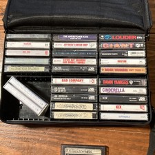 Classic Rock Metal Cassette Tape Lot Collection 22 Tapes Led Zeppelin Cinderella